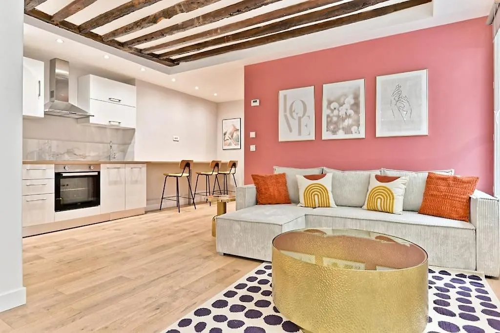 Appartement 3 Chambres Paris Sentier 0*,